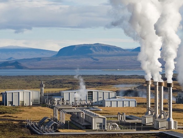 Miravalles Geothermal Power Plant In Costa Rica