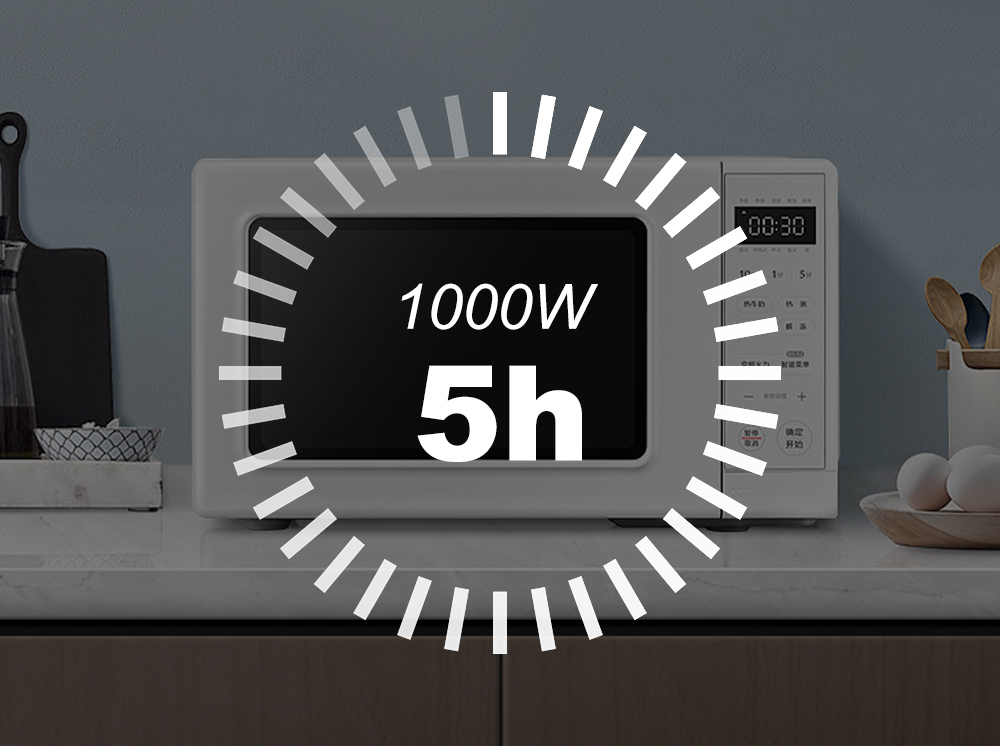 Home Battery Backup for Microwave