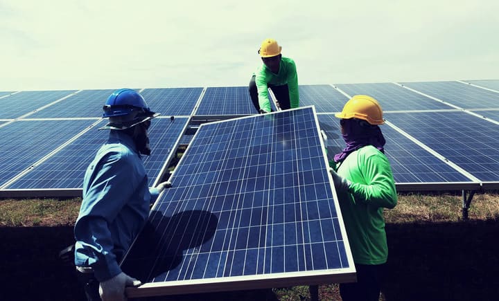 Polycrystalline Photovoltaic Panels